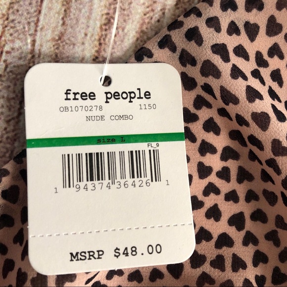 NWT FREE PEOPLE | Dusty Pink Halter Bandeau - Picture 2 of 4